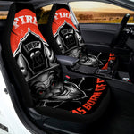 Firefighter Devil Print Universal Fit Car Seat Covers