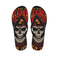 Firefighter First In Last Out Print Flip Flops