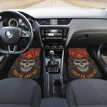 Firefighter First In Last Out Print Front Car Floor Mats