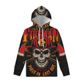 Firefighter First In Last Out Print Pullover Hoodie
