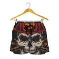 Firefighter First In Last Out Print Women's Shorts