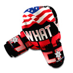 Firefighter I Fight What You Fear Print Boxing Gloves