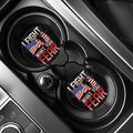 Firefighter I Fight What You Fear Print Car Coasters