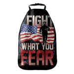 Firefighter I Fight What You Fear Print Car Seat Organizers