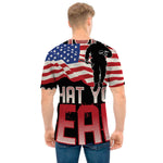 Firefighter I Fight What You Fear Print Men's T-Shirt