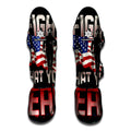 Firefighter I Fight What You Fear Print Muay Thai Shin Guards