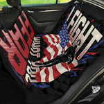 Firefighter I Fight What You Fear Print Pet Car Back Seat Cover