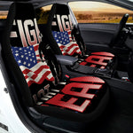 Firefighter I Fight What You Fear Print Universal Fit Car Seat Covers