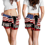 Firefighter I Fight What You Fear Print Women's Shorts