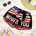 Firefighter I Fight What You Fear Print Women's Shorts