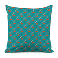 Fish And Jellyfish Pattern Print Pillow Cover