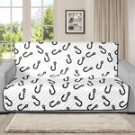 Fish Hook Pattern Print Futon Protector