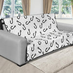 Fish Hook Pattern Print Futon Protector