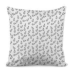 Fish Hook Pattern Print Pillow Cover