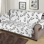 Fish Hook Pattern Print Sofa Protector