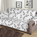 Fish Hook Pattern Print Sofa Protector