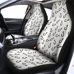 Fish Hook Pattern Print Universal Fit Car Seat Covers