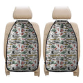 Fishing Equipment Pattern Print Car Seat Organizers