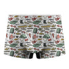 Fishing Equipment Pattern Print Men's Boxer Briefs