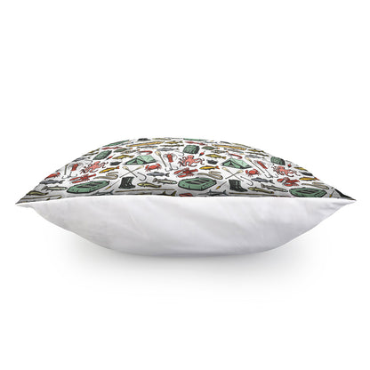 Fishing Equipment Pattern Print Pillow Cover