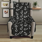 Fishing Hooks Pattern Print Armchair Protector