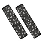 Fishing Hooks Pattern Print Car Seat Belt Covers