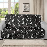 Fishing Hooks Pattern Print Futon Protector