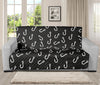 Fishing Hooks Pattern Print Futon Protector