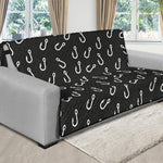 Fishing Hooks Pattern Print Futon Protector