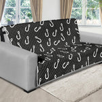 Fishing Hooks Pattern Print Futon Protector