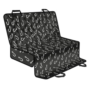 Fishing Hooks Pattern Print Pet Car Back Seat Cover