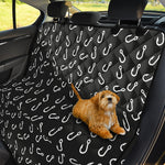 Fishing Hooks Pattern Print Pet Car Back Seat Cover