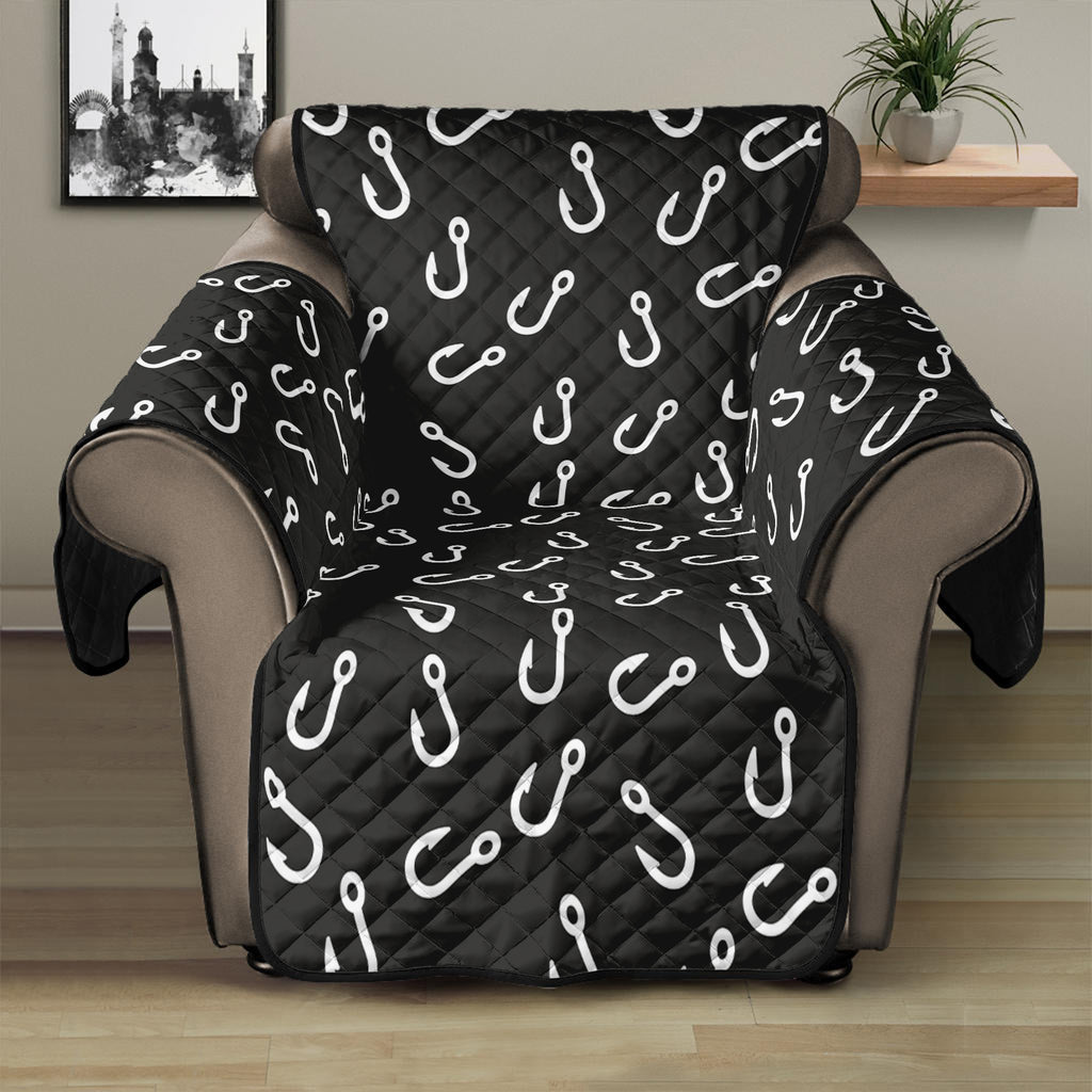 Fishing Hooks Pattern Print Recliner Protector