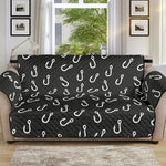 Fishing Hooks Pattern Print Sofa Protector