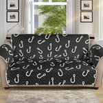 Fishing Hooks Pattern Print Sofa Protector