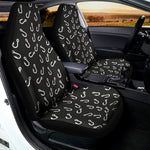 Fishing Hooks Pattern Print Universal Fit Car Seat Covers