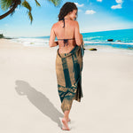Fishing Hooks Print Beach Sarong Wrap