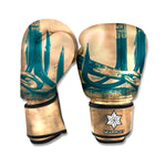 Fishing Hooks Print Boxing Gloves