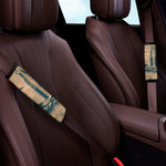 Fishing Hooks Print Car Seat Belt Covers