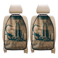Fishing Hooks Print Car Seat Organizers