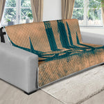 Fishing Hooks Print Futon Protector