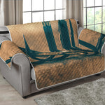 Fishing Hooks Print Loveseat Protector