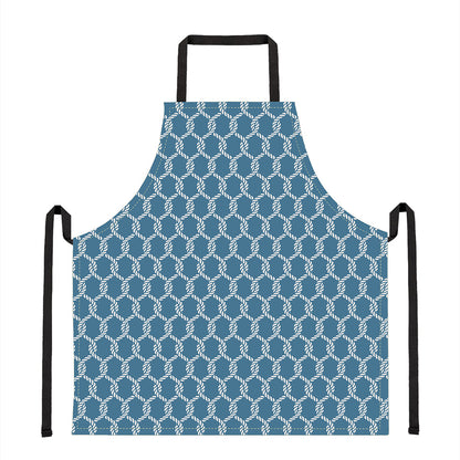 Fishing Rope Knots Pattern Print Apron