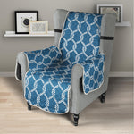 Fishing Rope Knots Pattern Print Armchair Protector