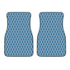 Fishing Rope Knots Pattern Print Front Car Floor Mats