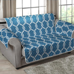 Fishing Rope Knots Pattern Print Loveseat Protector