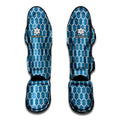Fishing Rope Knots Pattern Print Muay Thai Shin Guards