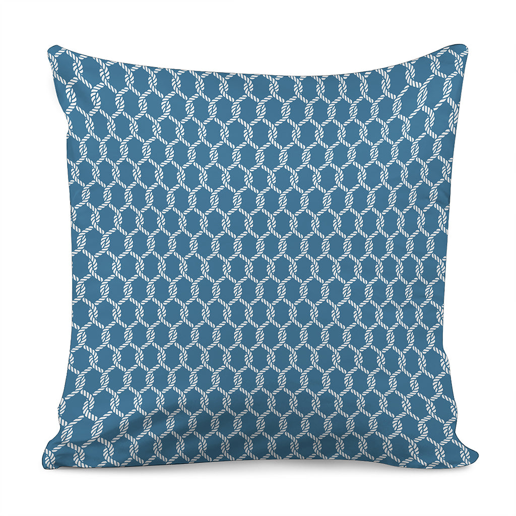 Fishing Rope Knots Pattern Print Pillow Cover