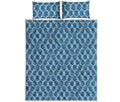 Fishing Rope Knots Pattern Print Quilt Bed Set