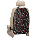 Fishing Theme Pattern Print Car Seat Organizers